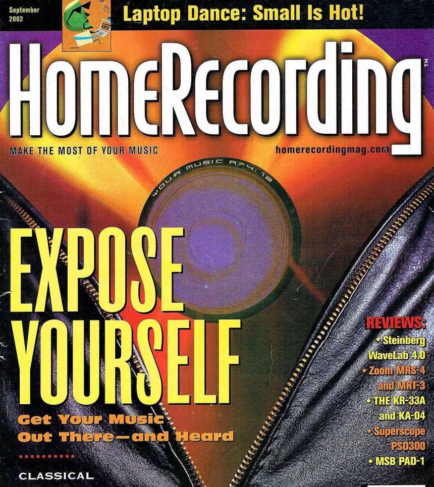 Arty Skye’s article was published in “Home Recording Magazine”